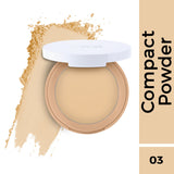Nykaa All Day Matte 12Hr Oil Control Face Compact Powder With SPF 15 PA ++ - Beige 03|8 gms|MRP 269