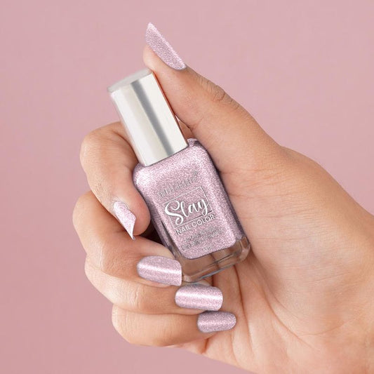 Swiss Beauty Slay Nail Colour 50 Pink Crush|13 ml|MRP 129