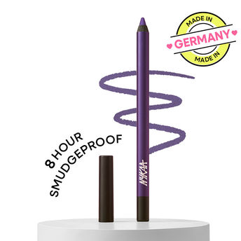 Nykaa Glamoreyes Waterproof & Smudgeproof Shimmer Eye Pencil-Violet Wizard (Deep Purple)|1.2 gms|MRP 549