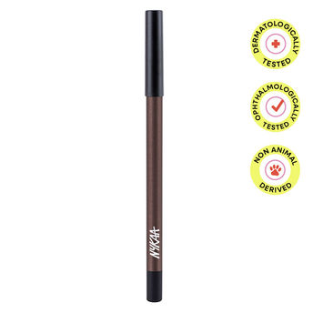 Nykaa Glamoreyes Waterproof & Smudgeproof Shimmer Eye Pencil-Bronze Beam (Brown)|1.2 gms|MRP 549