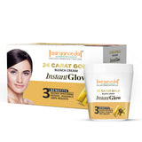 Aaryanveda 24 Carat Gold Bleach Cream For All Skin Types|250 gms|MRP 270