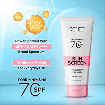 Renee Pore Minimising Sunscreen SPF 70|50 ml|MRP 325
