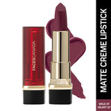 Faces Canada Comfy Matte Cr�me Lipstick � Wild At Heart 07|4.2 gms|MRP 329
