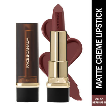 Faces Canada Comfy Matte Cr�me Lipstick � Oh So Serious 11|4.2 gms|MRP 329
