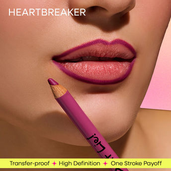 Nykaa Lips Don�t Lie! Matte Lip Liner- Heartbreaker - 07|1.14 gms|MRP 399