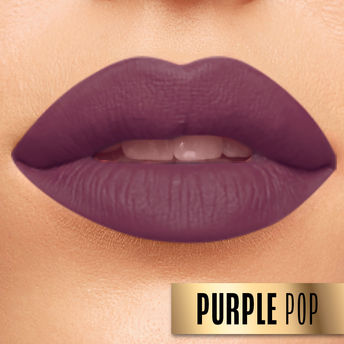 Lakmï¿½ Absolute Beyond Matte Lipstick ï¿½ Purple Pop 502|3.4 gms|MRP 825