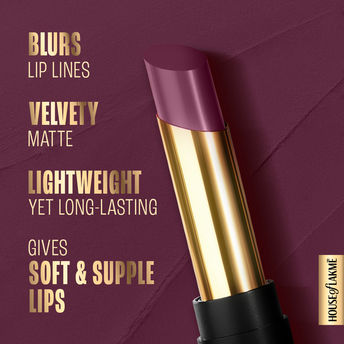 Lakmï¿½ Absolute Beyond Matte Lipstick ï¿½ Purple Pop 502|3.4 gms|MRP 825