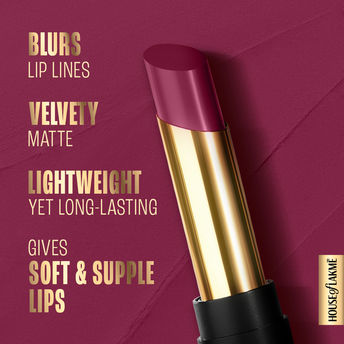 Lakmï¿½ Absolute Beyond Matte Lipstick ï¿½ Burgundy Boss 501|3.4 gms|MRP 825