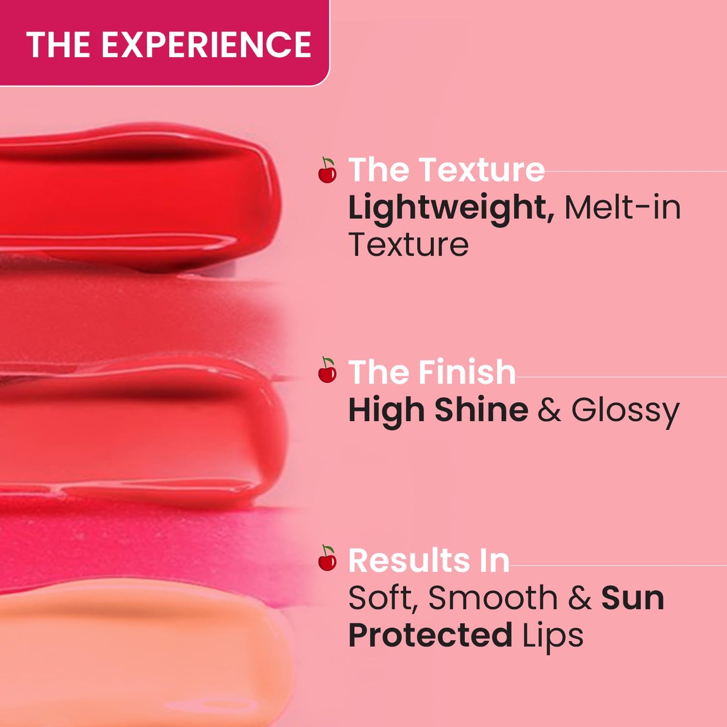 Dot & Key Gloss Boss Lip Balm, cherry pop lip care, glossy spf lip protection