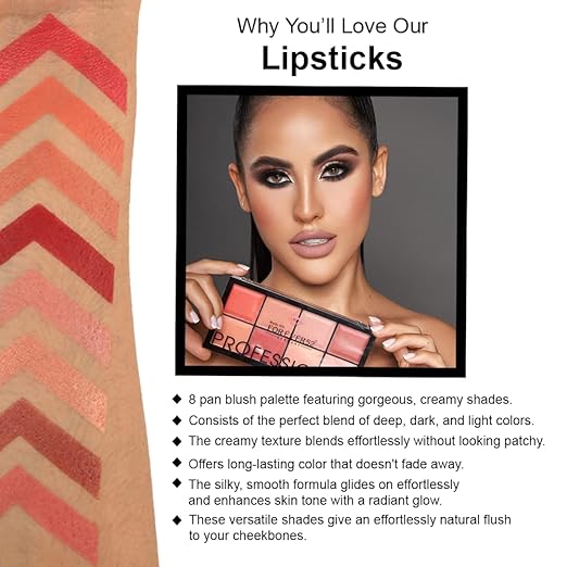 Daily Life Forever52 8 Multi Color Blusher Palette l Versatile Face Makeup - SPB001
