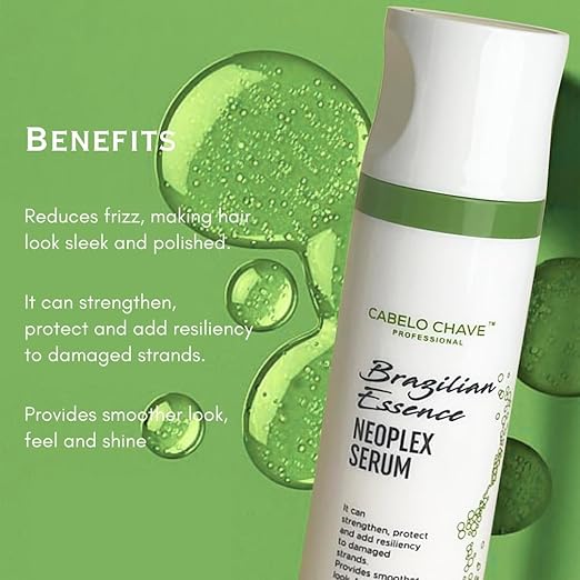 Cabelo Chave Neoplex Hair Serum l Nourishing Serum For Smooth, Shiny & Frizz-Free Hair 100ml