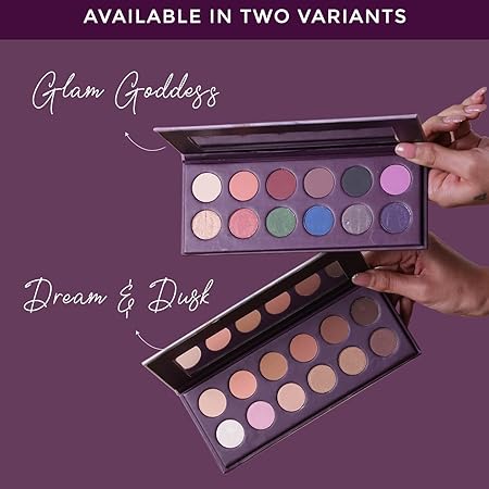 Lotus Make-Up Proedit Eye Primer Infused Eyeshadow Palette, eyeshadow palette, Glam Goddess shades