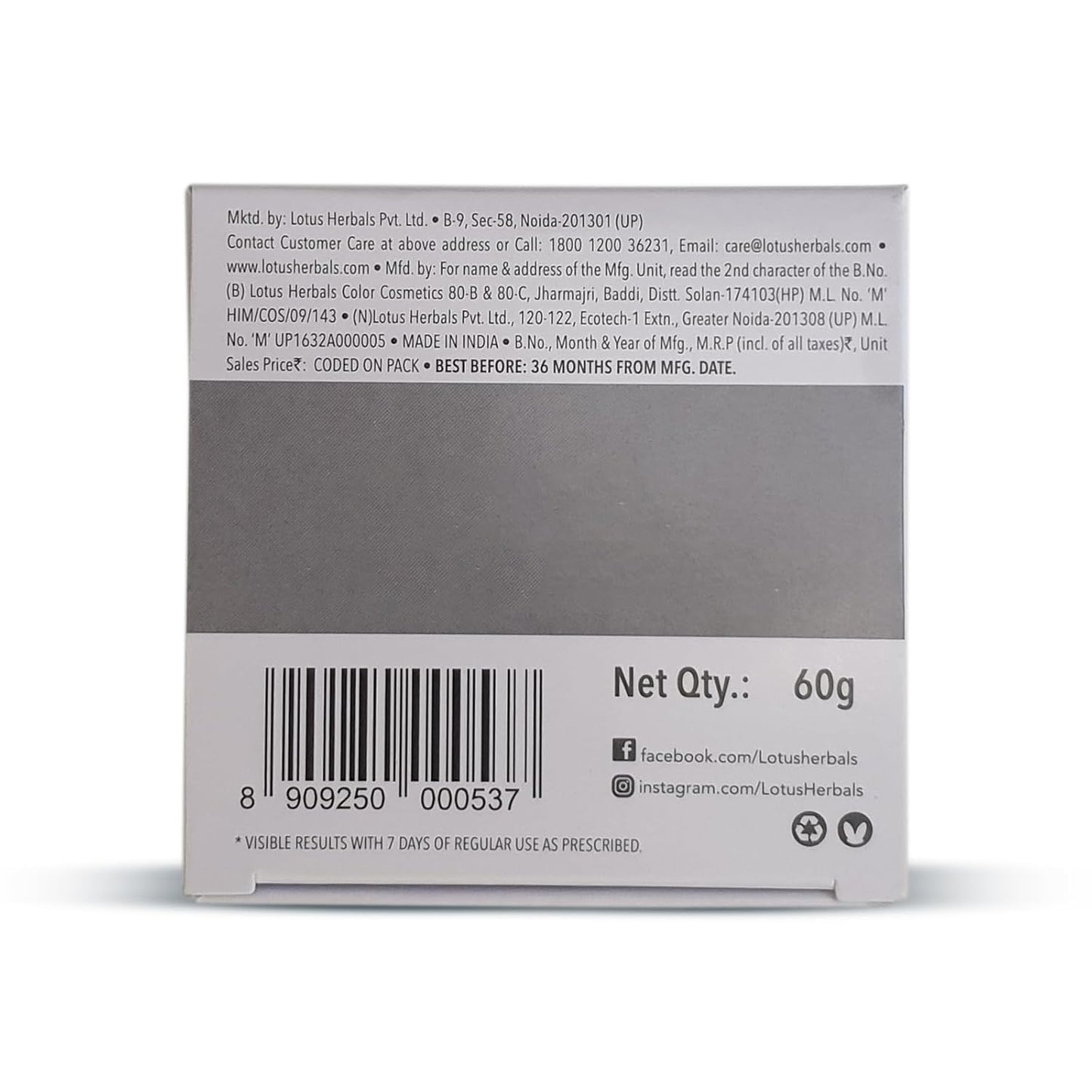 Lotus Herbals WhiteGlow Skin Brightening Deep Moisturising Cream, face cream, SPF 20 PA+++