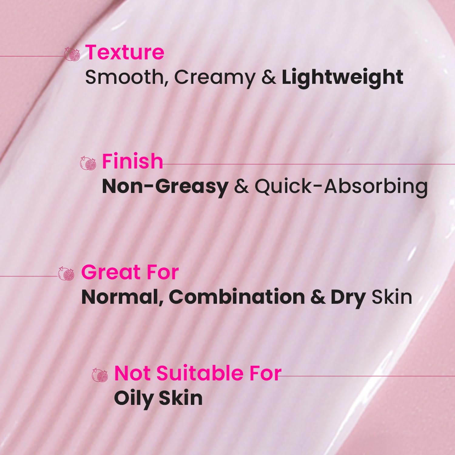 Dot & Key Pomegranate Peptide Moisturizer, youthful hydration care