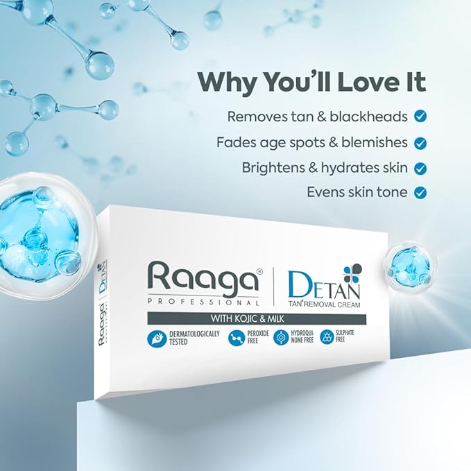 Raaga Professional De-Tan Pack 72g for instant brightening