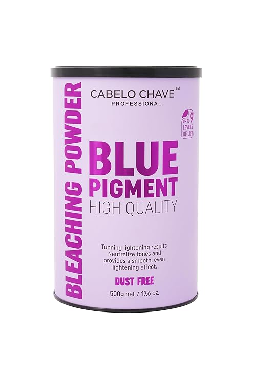 Cabelo Chave Professional Hair Bleaching Powder Effective Lighten Hair Formula 500Gm