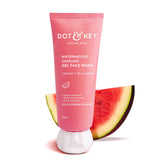 Dot & Key Watermelon Gel Face Wash, refreshing cleansing care, hydrating skincare wash, fresh skin cleanser