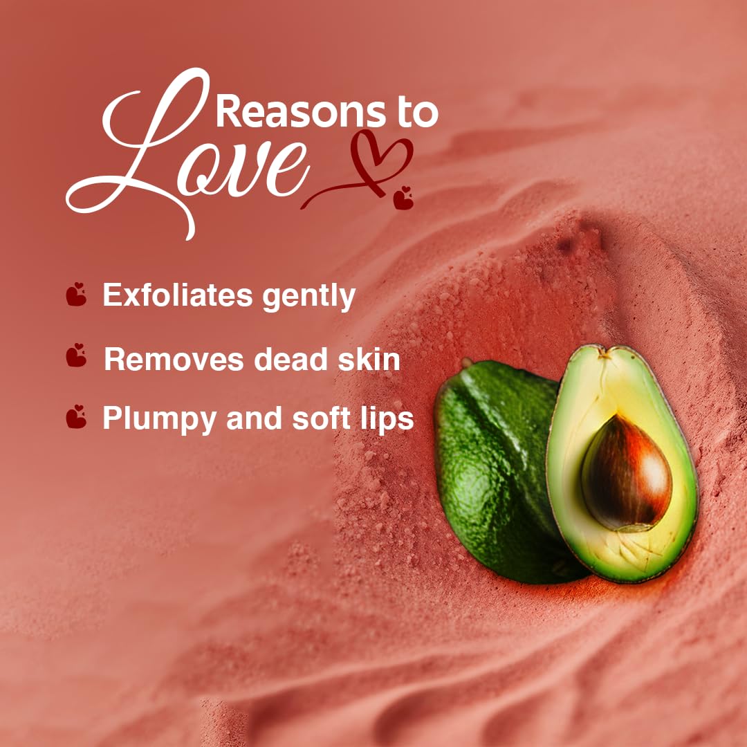Rivona Beetroot Lip Scrub, natural lip exfoliator, smooth lips care, beetroot lip treatment