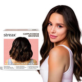 Streax Ultralights Hair Colour Highlight Kit -   Cappuccino Brown|60 gms|MRP 190