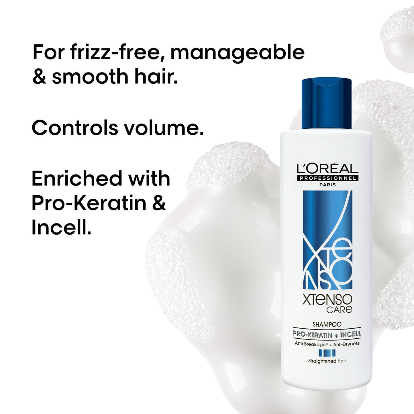 L’Oréal Professionnel Xtenso Care Shampoo 300ml for straight hair