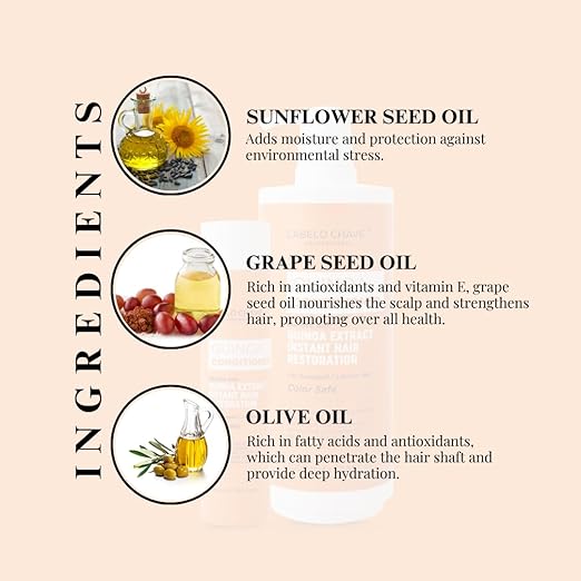 Cabelo Chave Quinoa Hair Conditioner l Color Protecting Hair CareFormula 300ml