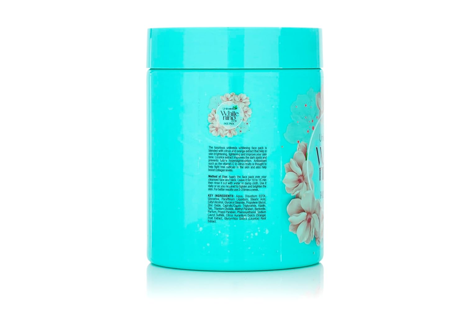 Unikveda White Skin Face Pack, even tone skincare pack, herbal bright care, professional facial pack, glowing skin