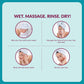 Olivia Marine Facial Kit, marine mineral facial, skin brightening care, professional salon facial