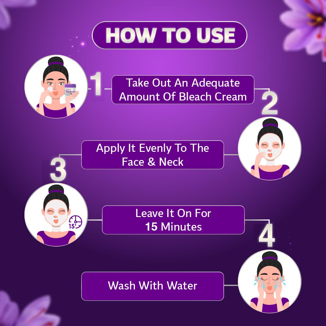 Aaryanveda De-Tan Bleach Cream with Milk & Honey in a 450g container, designed for tan removal and skin brightening