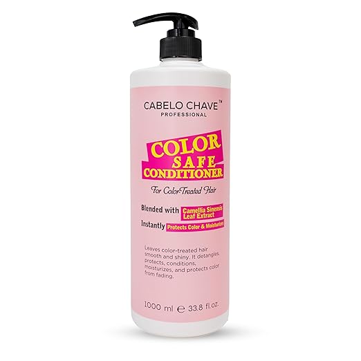 Cabelo Chave Colour Safe Conditioner l Nourishing & Colour Protecting For Coloured Hair 1000ml