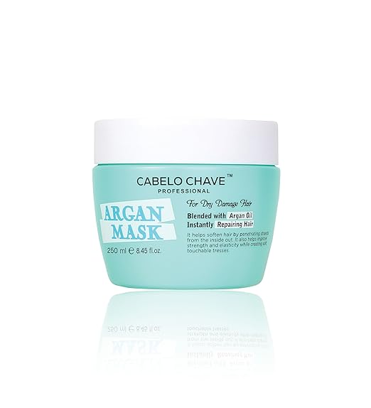 Cabelo Chave Argan Hair Mask For Nourished & Smooth Hair 250ml