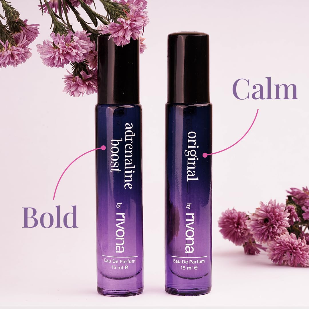 Rivona Calm and Bold Perfume Set, fragrance gifting set, premium perfume combo