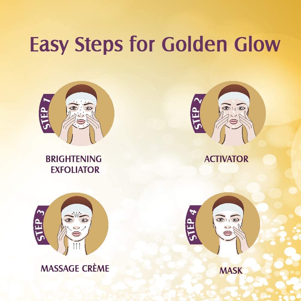 Lotus Herbals Radiant Gold Cellular Glow Facial Kit, facial kit, gold-based products