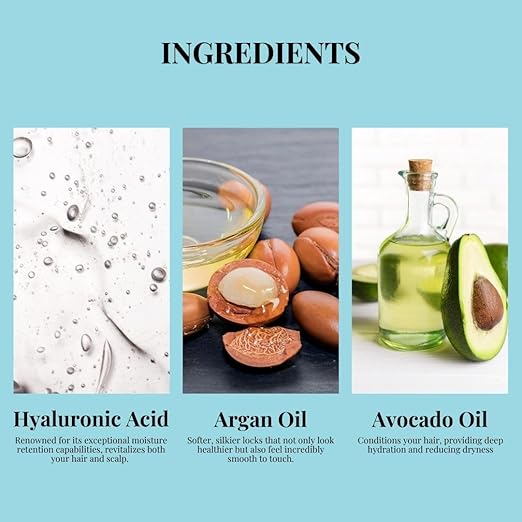 Cabelo Chave Argan Oil Shampoo| Moisturize & Repair Hair 300ml 