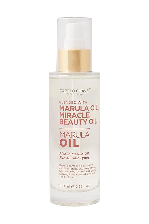 Cabelo Chave Marula Hair Oil l Hydrate, Smooth & Add Shine To Hair100ml