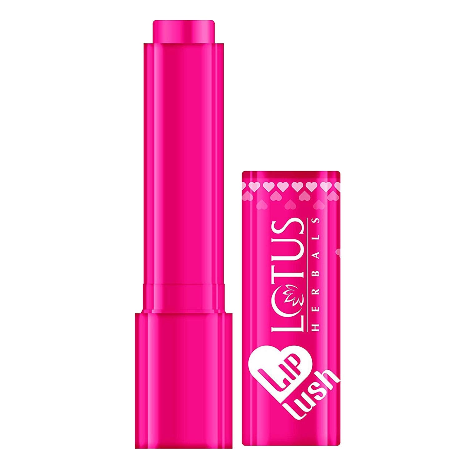 Lotus Herbals Lip Lush Tinted Lip Balm, lip balm, Pink Guava Rush tint