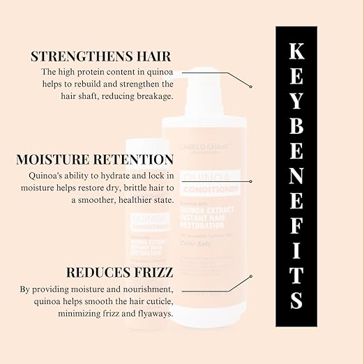 Cabelo Chave Quinoa Hair Conditioner l Color Protecting Hair CareFormula 300ml