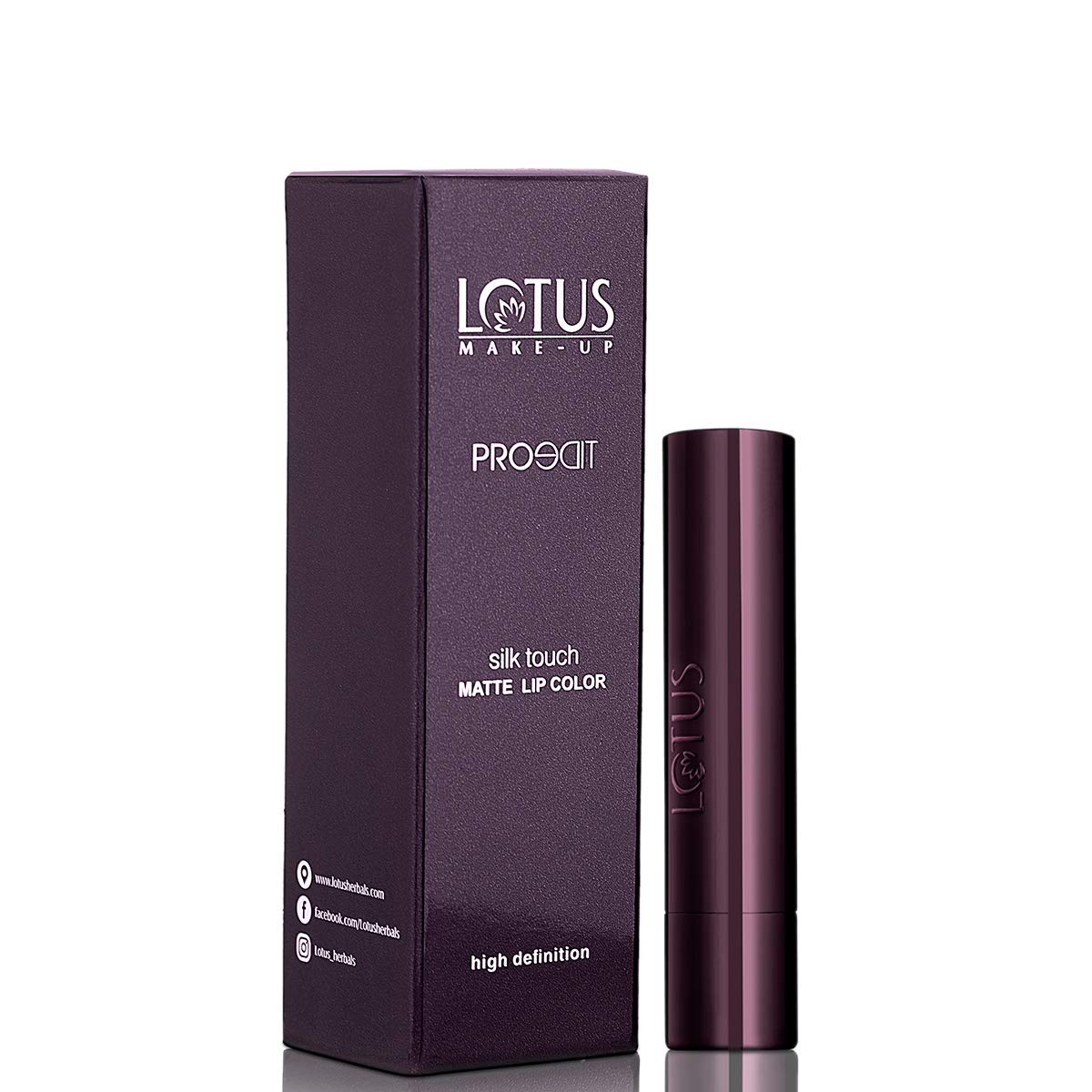 Lotus Make-Up Proedit Silk Touch Matte Lip Color, lipstick, matte finish, Pink Puzzle