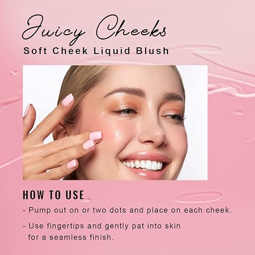 Daily Life Forever52 Juicy Cheeks Soft Cheek Liquid Blush – Natural Dewy Flush