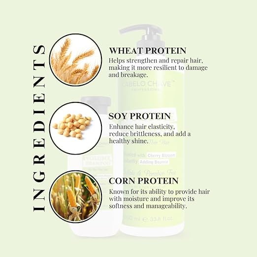 Cabelo Chave Volumizing & Nourishing Conditioner For Fine & Thin Hair 1000ml