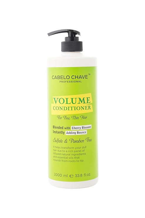 Cabelo Chave Volumizing & Nourishing Conditioner For Fine & Thin Hair 1000ml