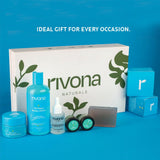 Rivona Blue and Dew Gift Set, premium skincare gifting, rivona collection