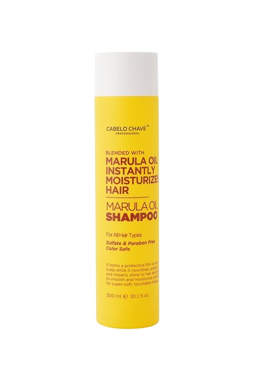 Cabelo Chave Marula Oil Shampoo For Smooth & Shiny Hair 300 ml