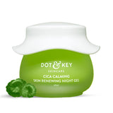 Dot & Key Cica Calming Night Gel, overnight soothing care, hydrating night gel, calming skincare