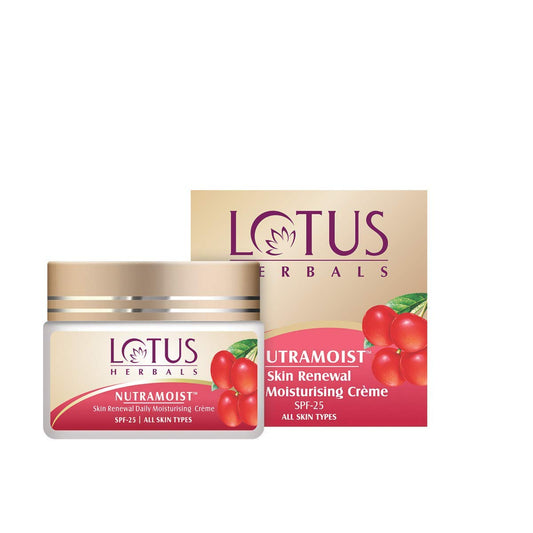 Lotus Herbals Nutramoist Skin Renewal Daily Moisturising Cream, day cream, SPF 25