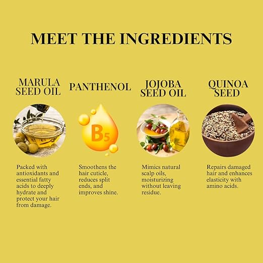 Cabelo Chave Marula Oil Hair Mask For Deep Hydration, Repair & Shine 250ml