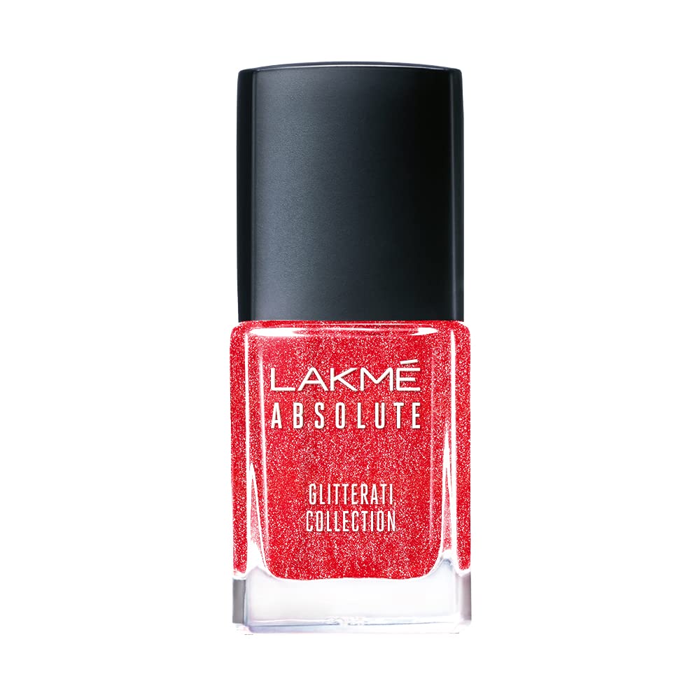 Lakme Absolute Gel Stylist Glitterati Collection ï¿½ 113 Pink Fever|12 ml|MRP 325