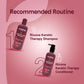 Rivona Keratin Shampoo, frizz control hair wash, smooth hair care, keratin treatment