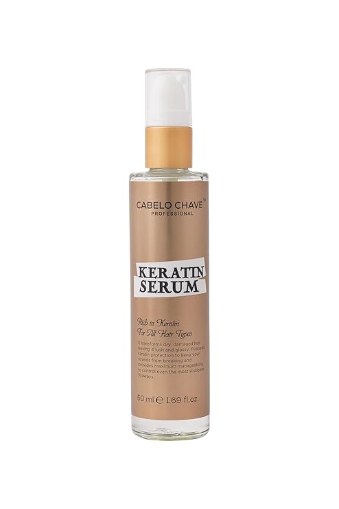 Cabelo Chave Keratin Serum For Frizz Control & Shiny Hair 50ml