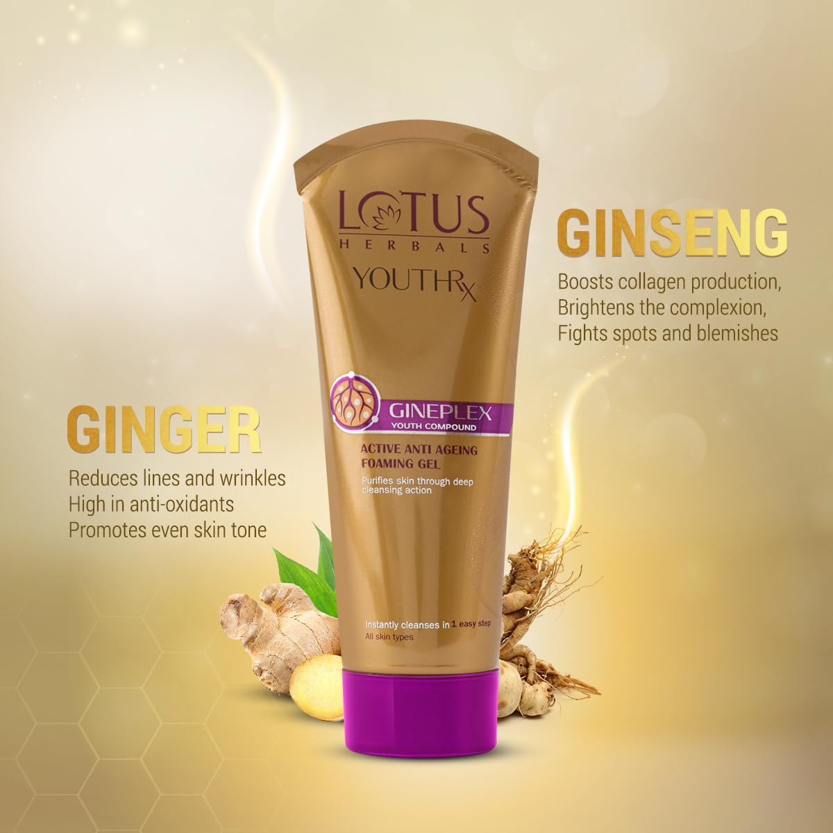 Lotus Herbals YouthRx Anti Ageing Foaming Gel Face Wash, face wash, foaming gel