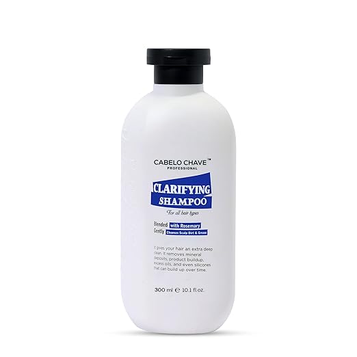 Cabelo Chave Clarifying Shampoo l Deep Cleanse & Scalp Detox Formula 300ml